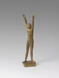 Junge mit erhobenen Armen by Gerhard Marcks, 1968, Bronze, sold Apr 2013