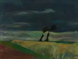 Heinrich Nauen, Stürmische Landschaft