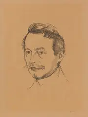Dr. Max Linde by Edvard Munch, 1902, Lithograph, sold Apr 2013