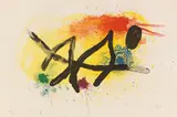 Genf by Joan Miró, 1961, Lithograph in colors, sold Apr 2013