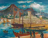 Franz Heckendorf, Hafen von Triest