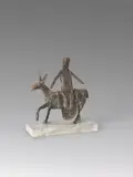 Heinrich Kirchner, Palmesel, 1954, Bronze