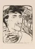 Erich Heckel, Matrose, 1926, Lithograph