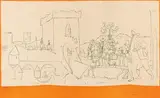 L´arrivée du Chevalier by Pablo Picasso, 1951, Lithograph, sold Apr 2013
