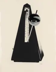 Perpetual Motiv by Man Ray, 1972, Silkscreen in colors, sold Apr 2013