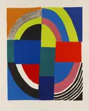 Sonia Delaunay, Abstrakte Komposition