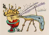 Rigetto della civiltà by Salvador Dalí, 1973, Lithograph in colors, sold Apr 2013