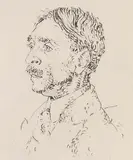 Pablo Picasso, Portrait de Paul Valéry III