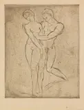 Wilhelm Lehmbruck, Raub I, Weib ganz