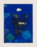 Max Ernst, Nocturne, 1973, Silkscreen in colors