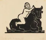 Gustav Heinrich Wolff, Europa, 1924, Holzschnitt auf Japanbütten