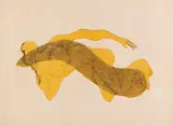 Henri Laurens, Femme couchée, 1950, Lithograph in colors