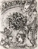 Marc Chagall, Der Zirkus, 1967, Lithograph