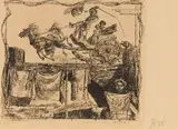 Albert Welti, Künstlerpostkarten, 1901, Etching