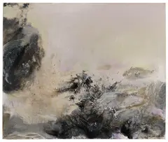 Zao Wou-ki, 28.3.71, 1971, Oil on canvas