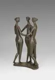 Gerhard Marcks, Drei Grazien, 1957, Bronze