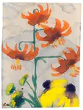 Emil Nolde, Türkenbundlilien und Rudbeckien
