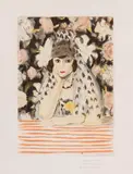 Espagnole à la mantille by Henri Matisse, 1922, Etching and aquatint, sold Dec 2012