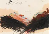 Arnulf Rainer, Landschaft, 1981, Oil