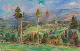 Hans Purrmann, Schlesische Landschaft