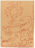 Keith Haring, Untitled (For Frauenburg E.V.), 1986, Felt-tip pen drawing