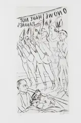 Varieté by Max Beckmann, 1924, Drypoint, sold Dec 2012