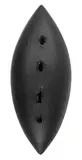 Lucio Fontana, Concetto Spaziale Ovale, 1968, Multiple