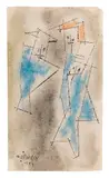 Lyonel Feininger, Ghosties, 1953, Watercolor