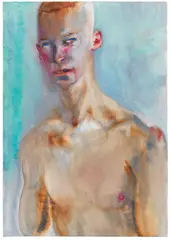 Joshua by Rainer Fetting, 2001, Oil on canvas, sold Dec 2012