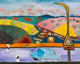 Ida Kerkovius, Landschaft bei Stuttgart