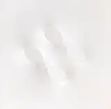 Turi Simeti, Ohne Titel (Quattro ovali bianchi)