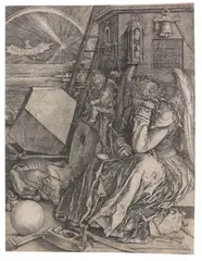 Albrecht Durer, Die Melancholie (Melencolia I), 1514, Engraving