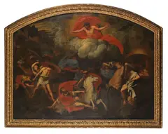 Luca Giordano, Umkreis - Bekehrung des Saulus zum Paulus, 1660, Oil on canvas