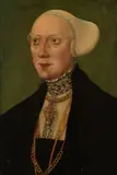 Hans Schöpfer (I), Porträt der Maria Jacobäa von Baden, Ehefrau von Wilhelm IV von Bayern, 1540, Oil on panel