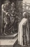 Ecce Homo. Blatt 8 aus der Kupferstich-Passion by Albrecht Durer, 1512, Engraving, sold Nov 2012