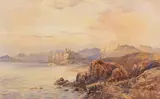 Edward Theodore Compton, Blick auf die Zitadelle von Calvi auf Corsika