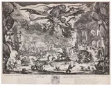 Jacques Callot, Die Versuchung des heiligen Antonius, 1634, Etching