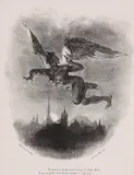 Eugène Delacroix, Méphistophélès dans les airs