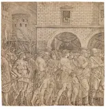 Andrea Mantegna, Schule - Die Senatoren, 1495, Engraving