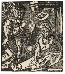 Erhard Schön, Hortulus Animae, 1515, Woodcut