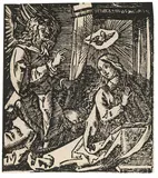 Erhard Schön, Hortulus Animae, 1515, Woodcut