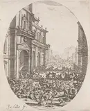 Jacques Callot, Le Massacre des Innocents (Der Bethlehemitische Kindermord), 1622, Etching