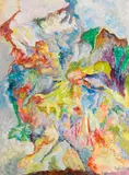 Ein Sommertag by Bernard Schultze, 1996, Oil on canvas, sold Oct 2012