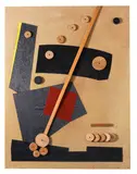 Mauro Reggiani, Relievo nummero 3, 1957, Collage