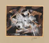 Fritz Winter, 4-43, 1935, Oil on paper