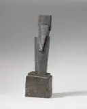 Abraham David Christian, Der heilige Mensch, 1981, Bronze