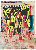 Arthur Aesbacher, Lyrisme lacéré, 1965, Collage