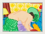 Tom Wesselmann, Judy trying on clothes, 1997, Silkscreen in colors
