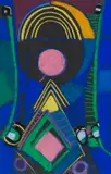 Max Ackermann, Ohne Titel, 1974, Pastel