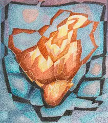Philipp Pfeifer, Ohne Titel, 1974, Acrylic on canvas